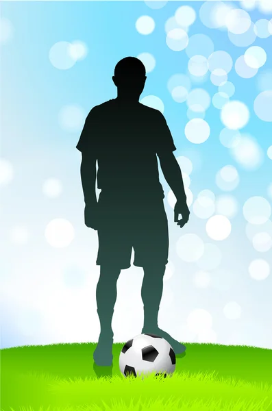 足球运动员 — 图库矢量图片