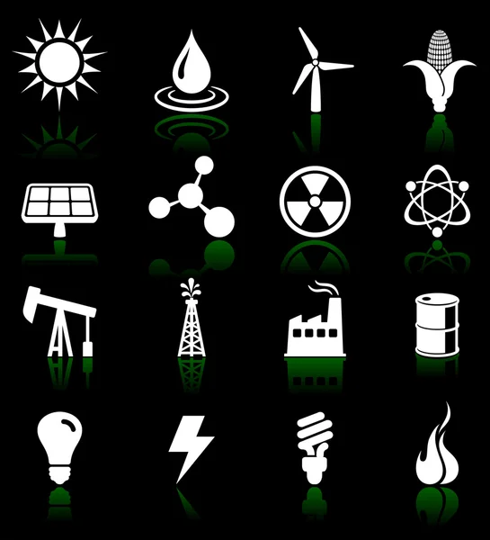 stock vector Environmental icons set