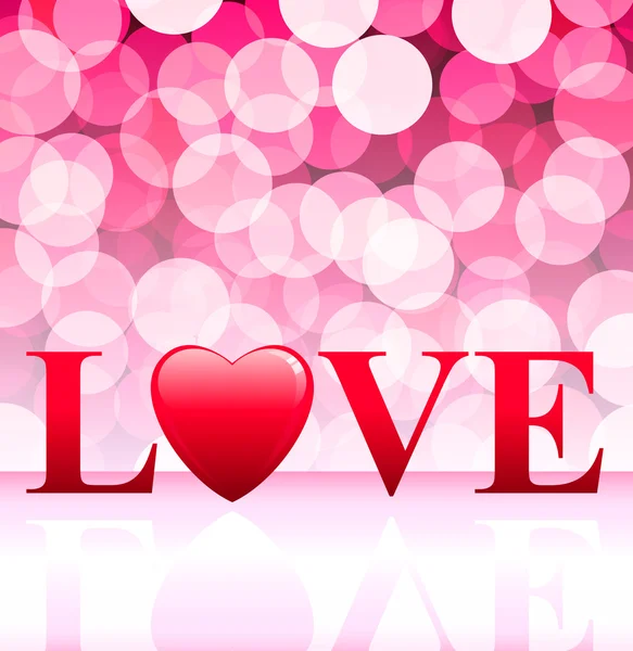 Valentine 's Day Love Background — стоковый вектор