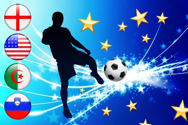 Global Soccer Event Gruppo C — Vettoriale Stock