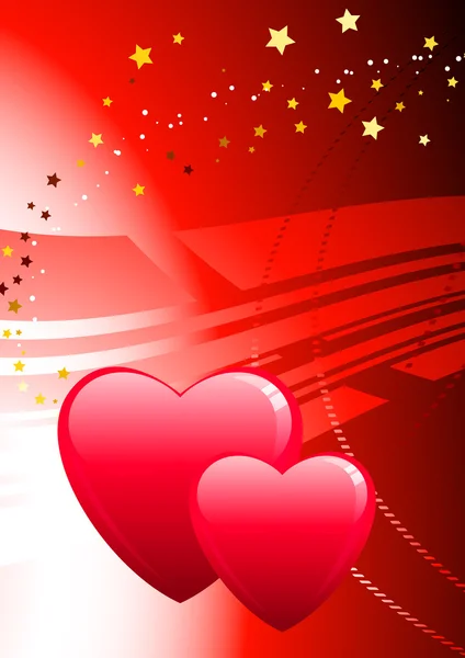 День Валентина любов фону — стоковий вектор
