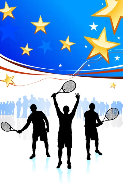 Ηνωμένες Πολιτείες ομάδα τένις — Διανυσματικό Αρχείο