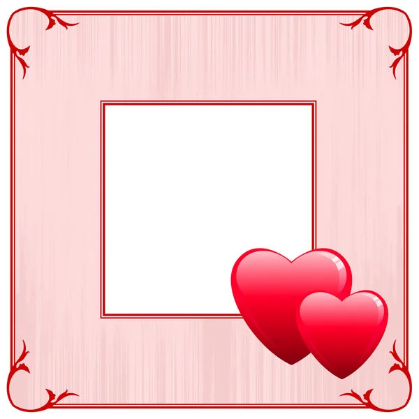 Valentýna milostný snímek — Stockový vektor