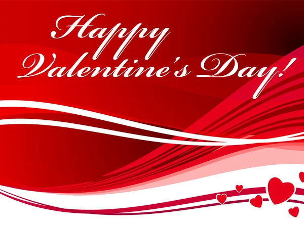 Happy Valentine's Day Card — Stock Vector