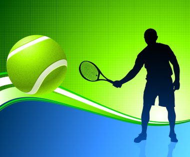 arka plan olarak tenis oyuncusu