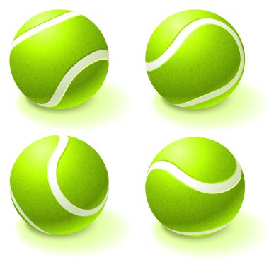 Tennis Ball Collection clipart