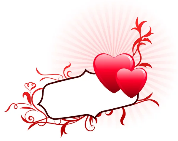 День Валентина любов фону — стоковий вектор