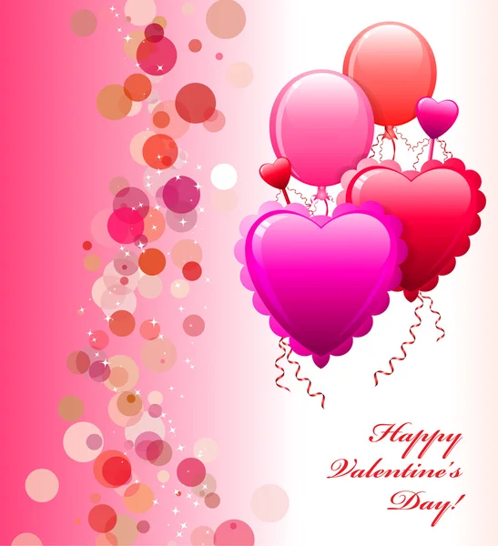 Happy Valentine's Day Card — Stock Vector