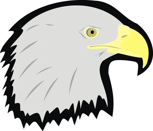 鹰的头 — 图库矢量图片
