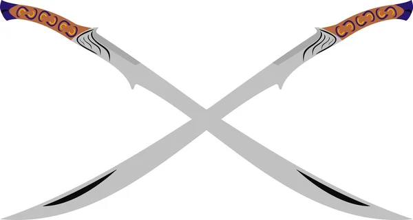 锋利的剑 — 图库矢量图片