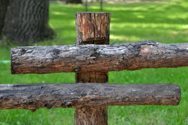 A wooden fence — Stock Photo, Image