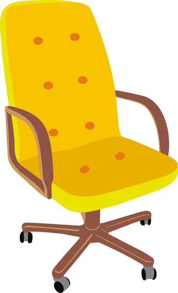 Office armchair — Stock Vector