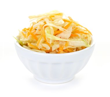 Bowl of coleslaw clipart