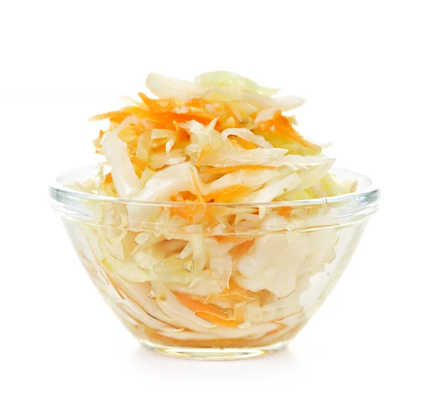 Tigela de salada de repolho — Fotografia de Stock