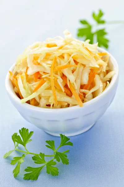 Bowl of coleslaw — Stock Photo, Image