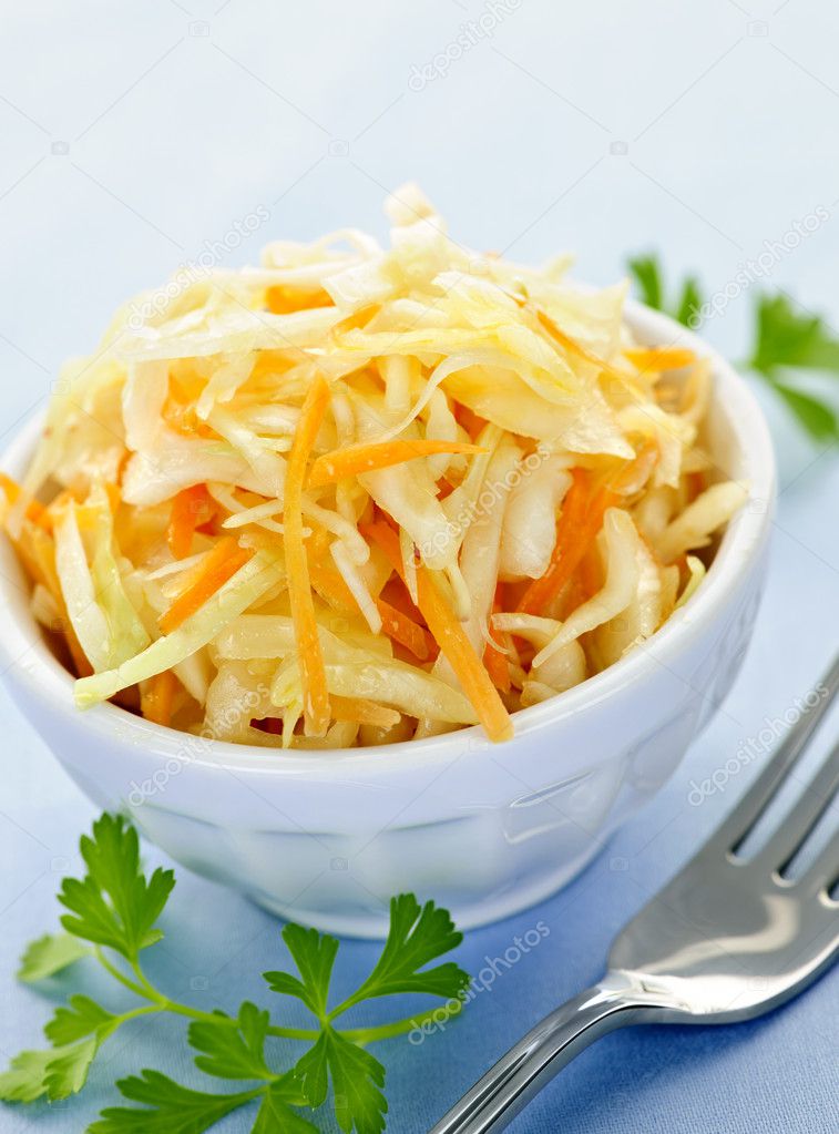 Bowl of coleslaw