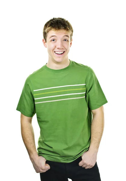 Young man laughing — Stock Photo, Image