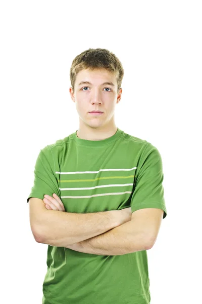 Young man with crossed arms Royalty Free Stock Photos