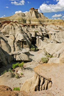 Badlands in Alberta, Canada