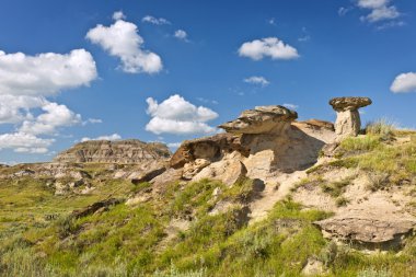 Badlands in Alberta, Canada