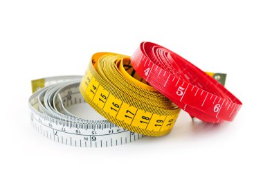 Measuring tapes clipart