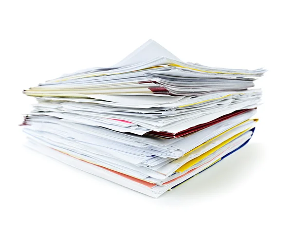Folders with documents — Stock Photo, Image