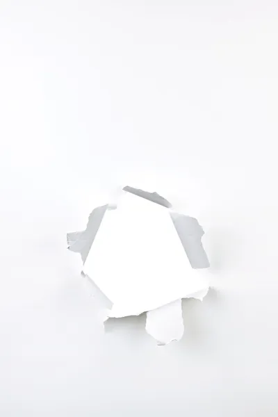 Papírové díra — Stock fotografie