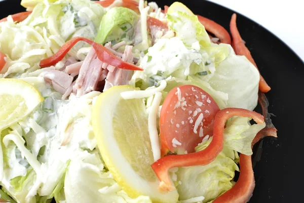 Ham salade/citroen — Stockfoto