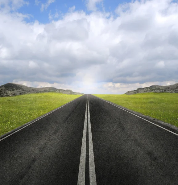 Open Road — Stock Photo © maximsamos 36512807