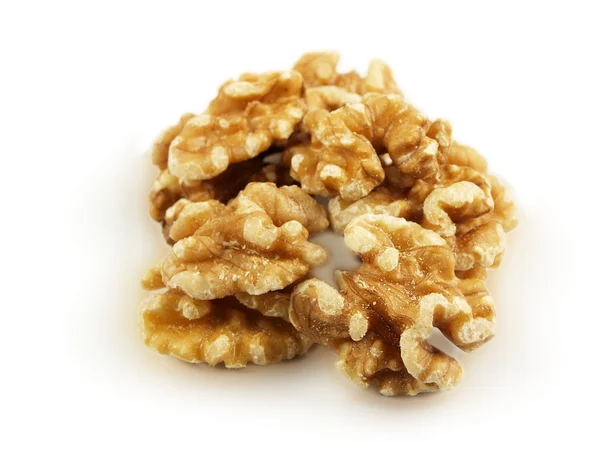 stock image Walnuts towards white