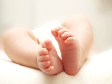 Baby feet clipart