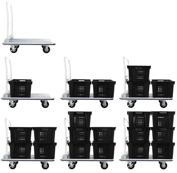 Warehouse cart | Isolated — Stock Photo, Image