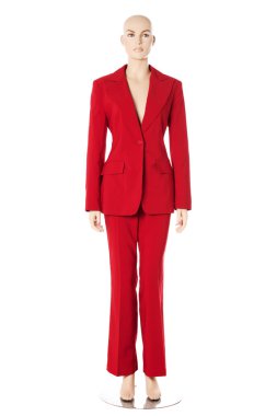 Female mannequin in business suit | Isolated clipart