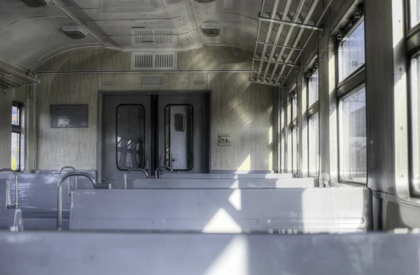 Wnętrze pociągu — Zdjęcie stockowe