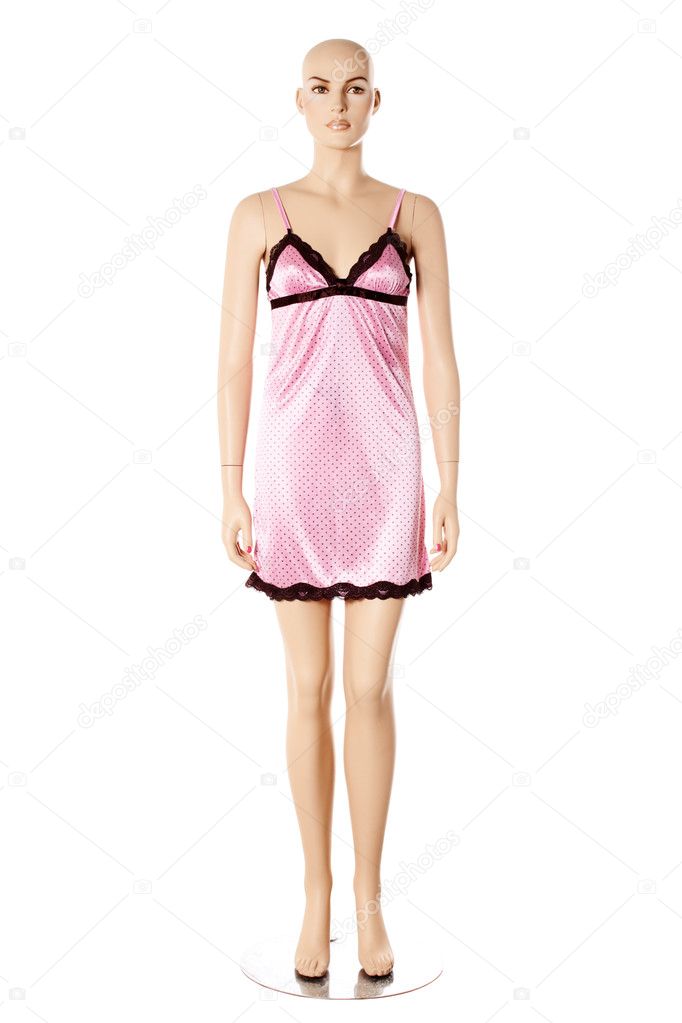 Female mannequin in nightwear | Isolated