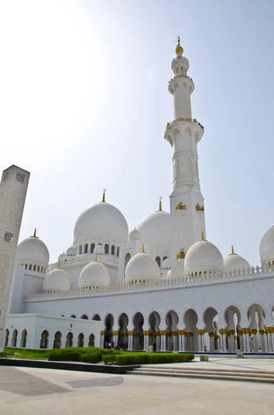 Schejk zayed-moskén i abu dhabi city — Stockfoto
