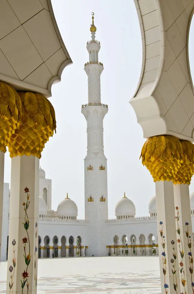 Sheikh zayed moskee in abu dhabi stad — Stockfoto
