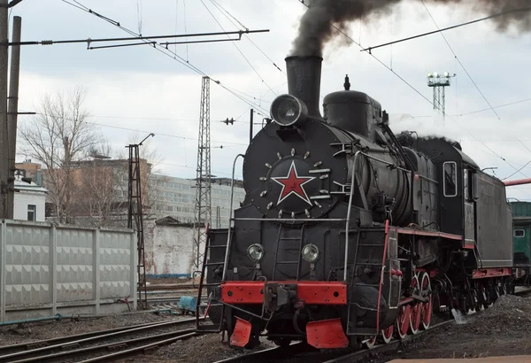 Er serie locomotora de vapor — Foto de Stock