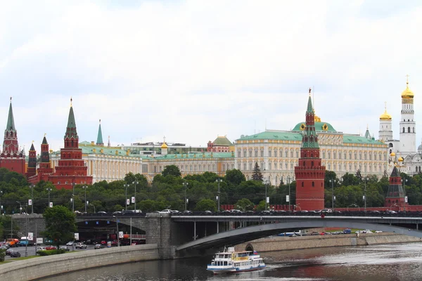 Panorama Kremlin Embankment — Stock Photo, Image