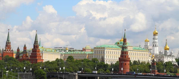 Panorama Kremlin Embankment — Stockfoto