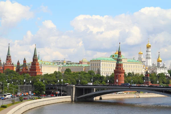 Panorama Kremlin Embankment — Stockfoto
