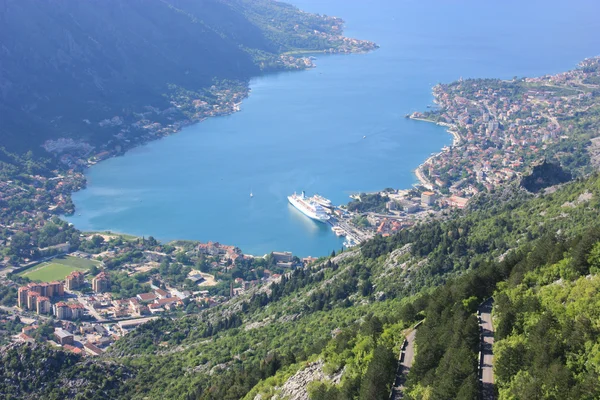 stock image Bay of Kotor, Montenegro