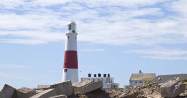 Portland bill fener, dorset, İngiltere