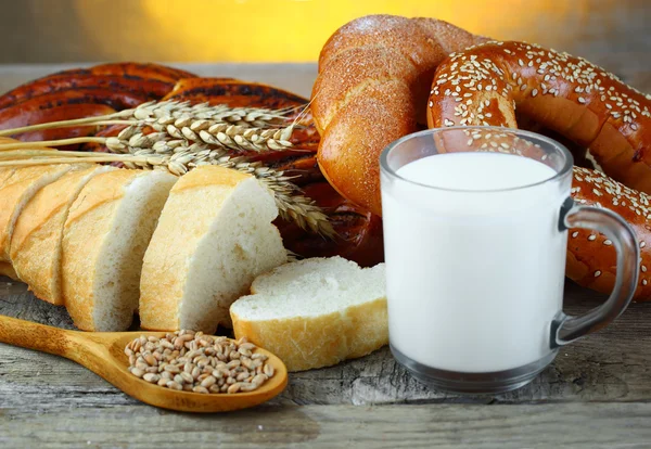 Stock image Wheat and bread