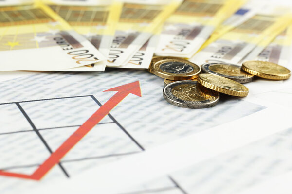 графики и диаграммы на таблице
