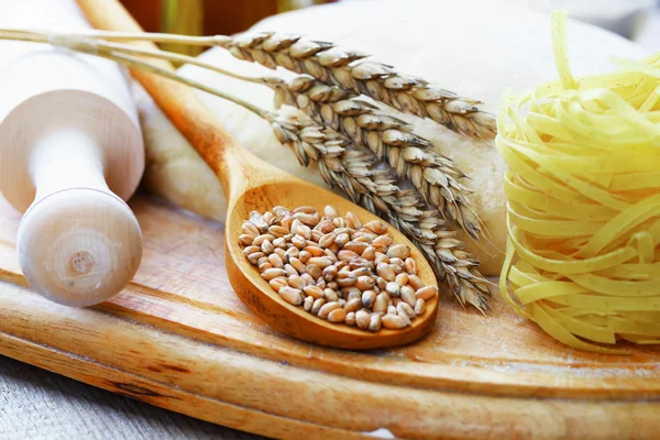 stock image Wheat and bread