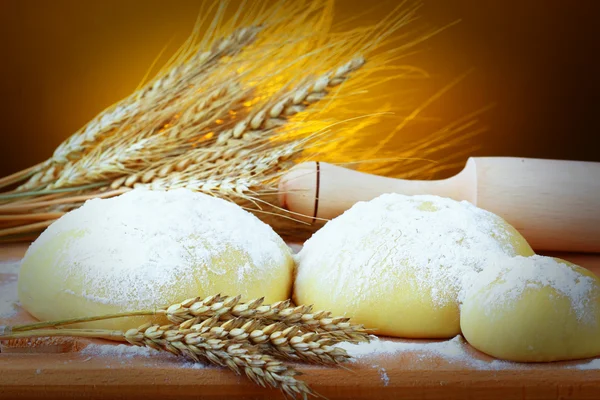 小麦とパン — ストック写真