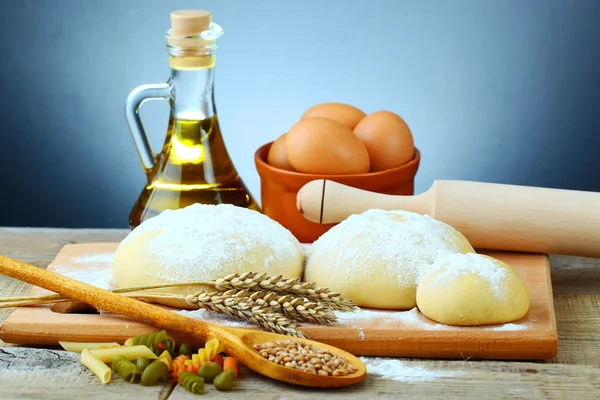 Trigo e pão — Fotografia de Stock