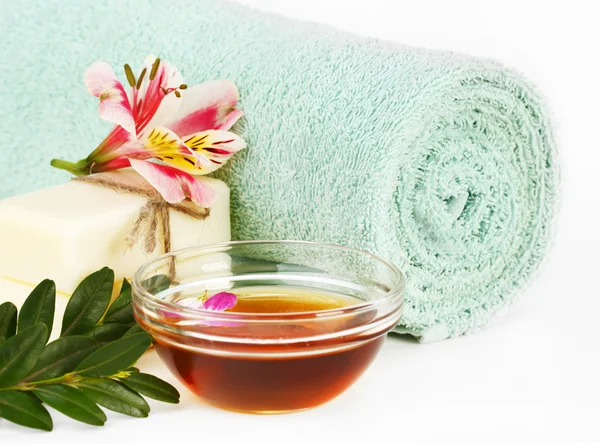 Spa accessories for massage and beauty — Stock Photo, Image