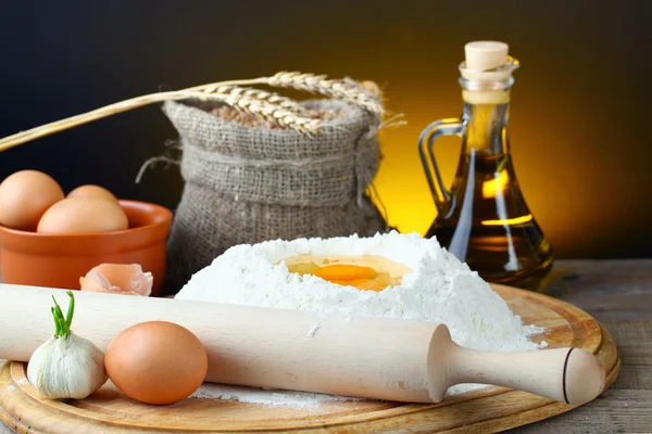 stock image Wheat and bread